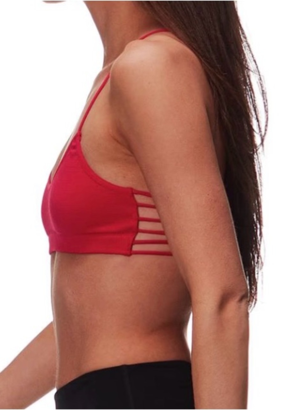 Free People Red Strappy Bralette - Women Intimates XS/S